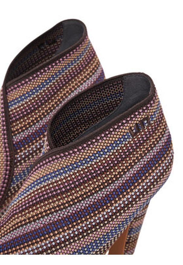 United Nude Botki Fold Hi II 1087065905 Brązowy. Kolor: brązowy. Materiał: materiał