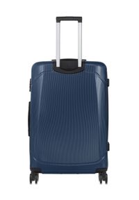 Ochnik - Komplet walizek na kółkach 19'/24'/28'. Kolor: niebieski. Materiał: materiał, poliester, guma #5