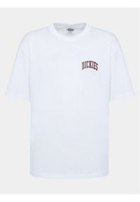 Dickies T-Shirt Unisex Aitkin DK0A4Y8O Biały Regular Fit. Kolor: biały. Materiał: bawełna #1