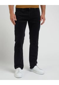 Lee - LEE MĘSKIE SPODNIE JEANSOWE DAREN ZIP FLY BLACK 112342357