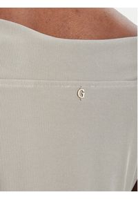 Guess Bluzka W6GP12 K2935 Khaki Regular Fit. Kolor: brązowy #4