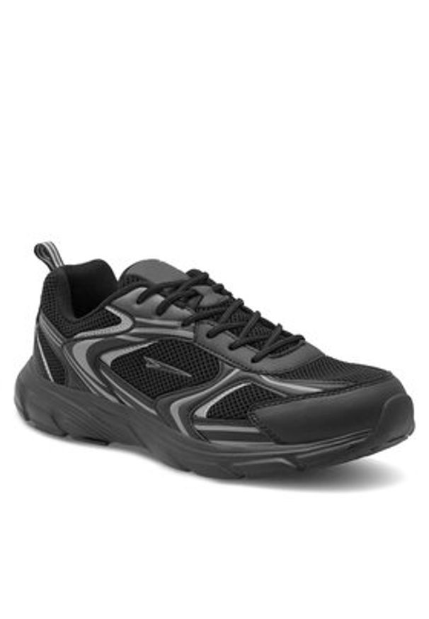 Sprandi Sneakersy MP40-23404Z Czarny. Kolor: czarny. Materiał: materiał