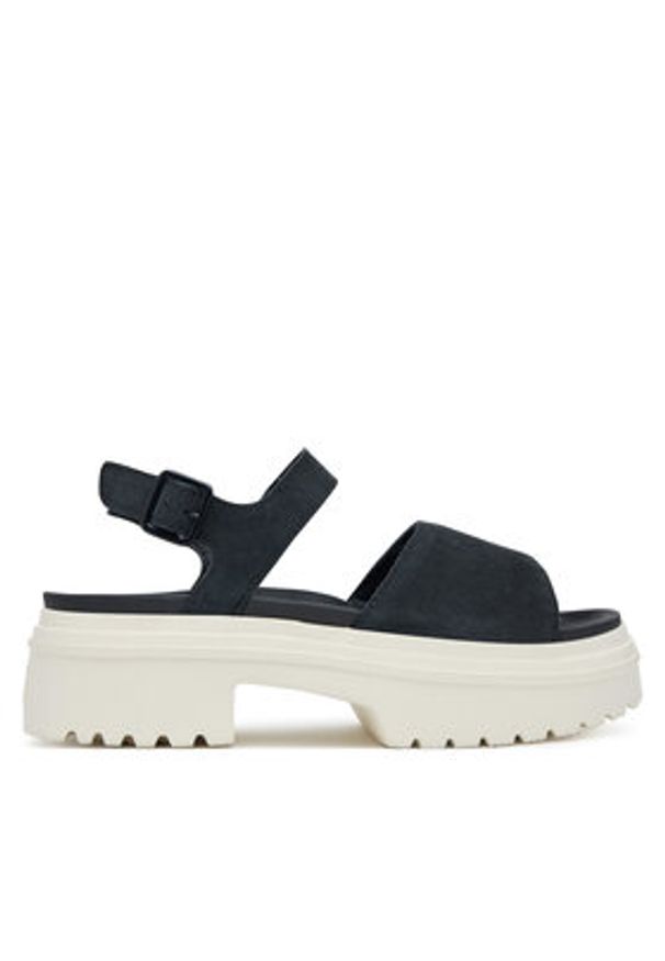 Converse Sandały Chuck Taylor All Star A15075C Czarny. Kolor: czarny. Materiał: skóra, zamsz