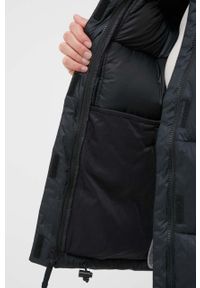 columbia - Columbia kurtka damska kolor czarny zimowa. Kolor: czarny. Materiał: włókno, materiał. Sezon: zima #6