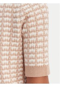 Morgan Komplet sweter i sukienka 261-RMORESA Beżowy Slim Fit. Kolor: beżowy. Materiał: syntetyk #4