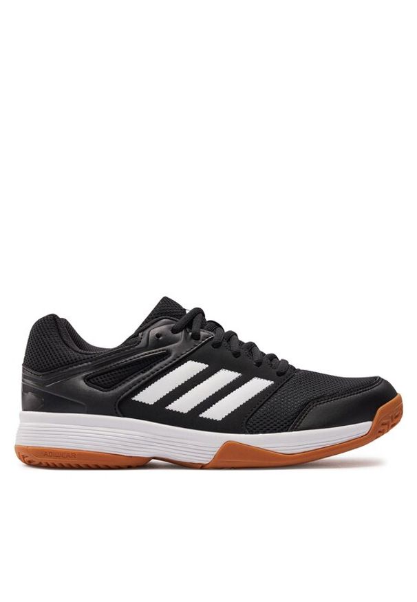 Adidas - adidas Buty halowe Speedcourt Indoor IE8033 Czarny. Kolor: czarny. Materiał: materiał