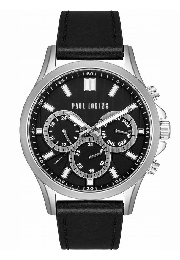 Paul Lorens - ZEGAREK MĘSKI PAUL LORENS - PL8071A2-1A1 (zg373e) + BOX