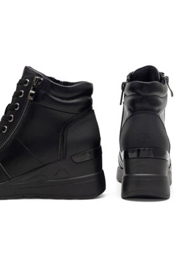 Clara Barson Trzewiki AUGUSTA WS2229-47 Czarny. Kolor: czarny. Materiał: skóra