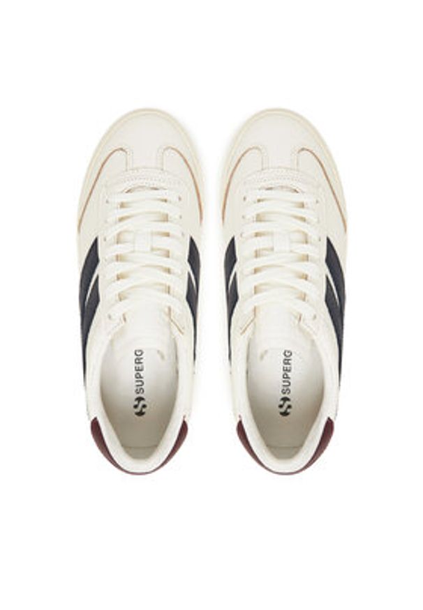 Superga Sneakersy S4128VW Biały. Kolor: biały. Materiał: skóra