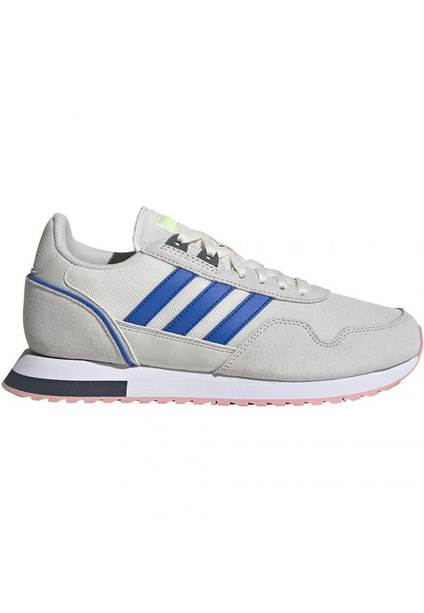 Adidas - Buty adidas 8K 2020 W EH1438 szare. Okazja: na co dzień. Zapięcie: sznurówki. Kolor: szary. Materiał: syntetyk, materiał, guma, zamsz, skóra. Szerokość cholewki: normalna