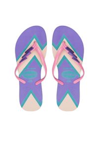 Japonki Havaianas. Wzór: kolorowy