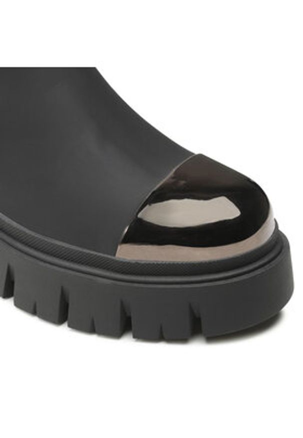 Jenny Fairy Botki WS5816-04 Czarny. Kolor: czarny. Materiał: skóra