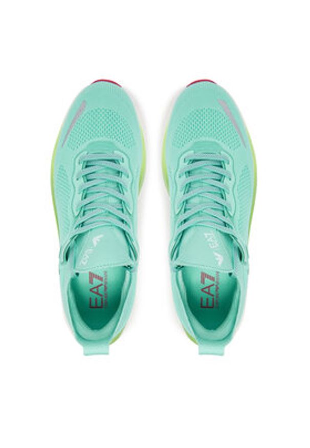 EA7 Emporio Armani Sneakersy X8X246 XK443 D134 Niebieski. Kolor: niebieski. Materiał: materiał