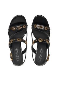Pinko - PINKO Sandały Vanda 01 SD0511 E037 Czarny. Kolor: czarny. Materiał: skóra #4
