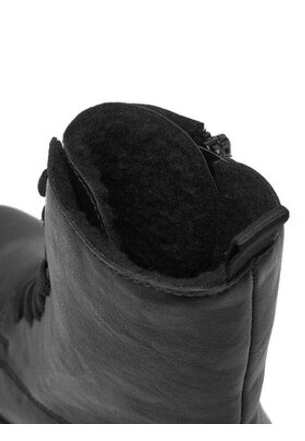 Rieker Trzewiki CEO-75432-00 Czarny. Kolor: czarny. Materiał: materiał