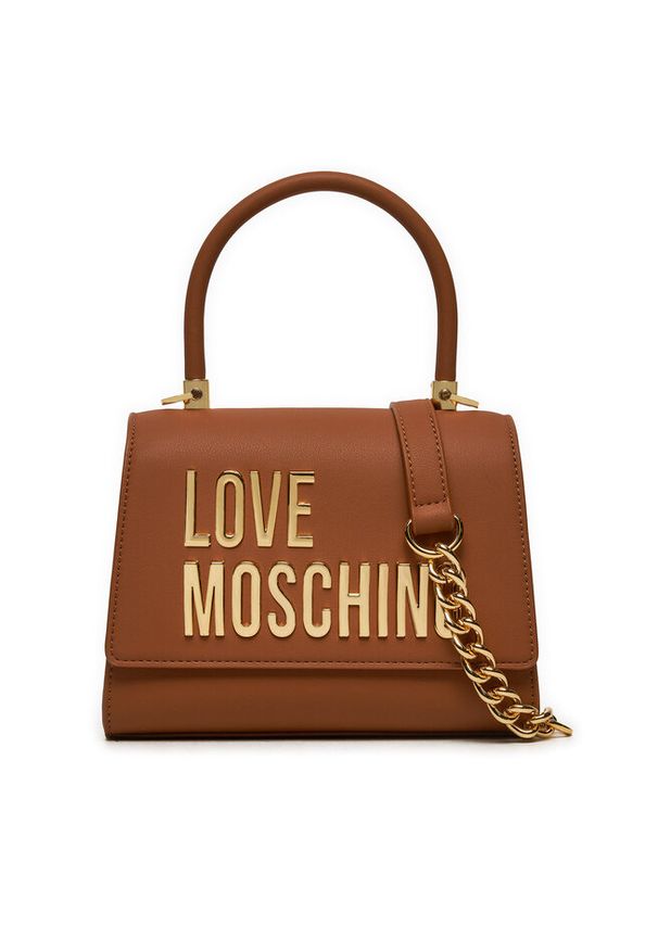 Love Moschino - Torebka LOVE MOSCHINO. Kolor: brązowy