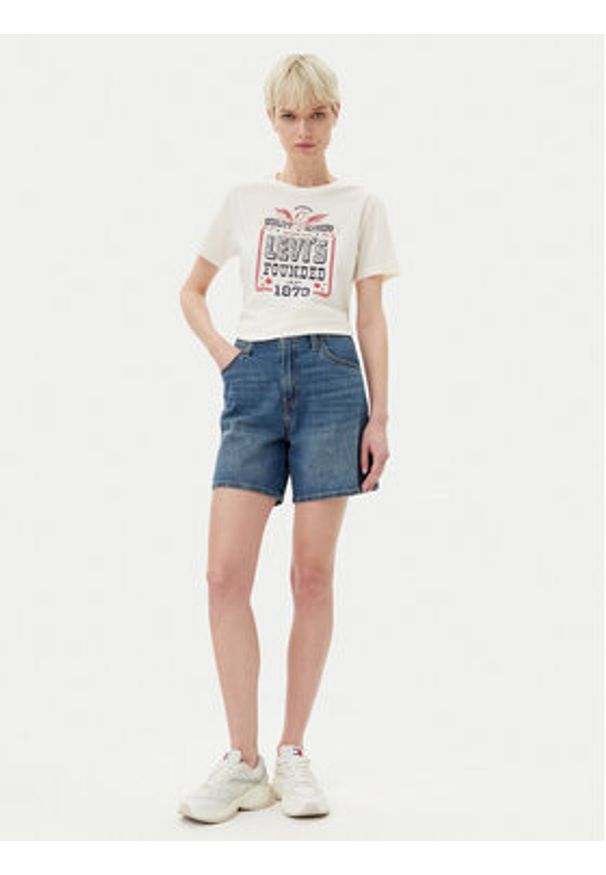 Levi's® Szorty jeansowe A9311-0017 Niebieski Baggy Fit. Kolor: niebieski. Materiał: bawełna