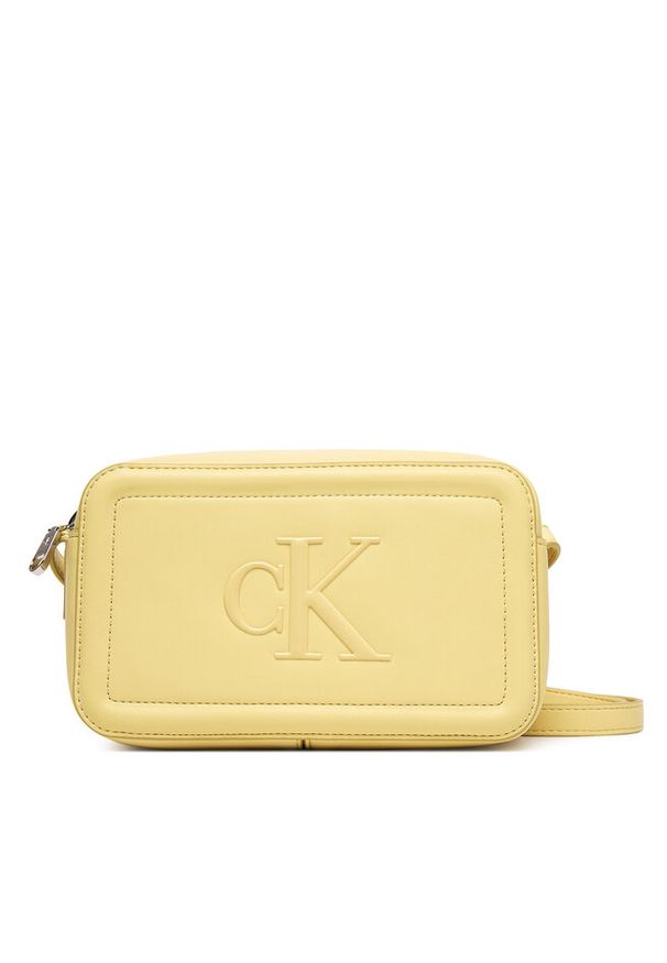 Torebka Calvin Klein. Kolor: beżowy