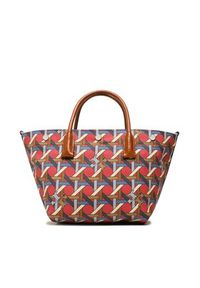 Tory Burch Torebka Canvas Basketweave 139025 Brązowy. Kolor: brązowy #2