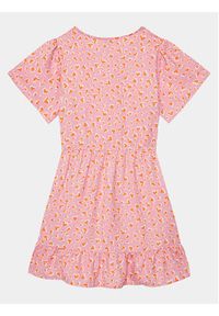 Kids Only - Kids ONLY Sukienka letnia Palma 15316557 Różowy Regular Fit. Kolor: różowy. Materiał: syntetyk. Sezon: lato