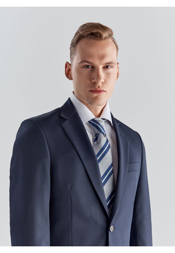 Pako Lorente - PAKO LORENTE – Marynarka garniturowa ARMIN PPLM9-3G-166-G. Styl: klasyczny