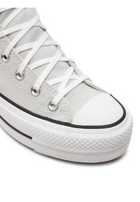 Converse Trampki Chuck Taylor All Star Lift Platform Hi A08287C Szary. Kolor: szary. Materiał: materiał. Obcas: na platformie #7