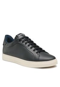 Emporio Armani Sneakersy X4X598 XF662 00285 Granatowy. Kolor: niebieski. Materiał: skóra