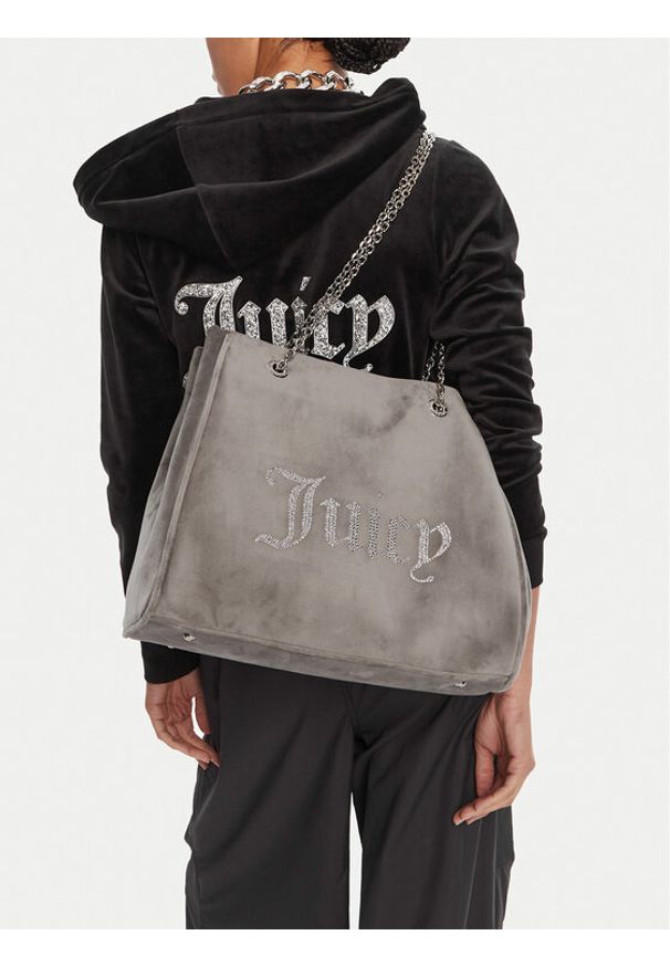 Juicy Couture Torebka CEO-BIJXT8935WPO Szary. Kolor: szary