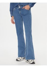 Tommy Jeans Jeansy Sophie DW0DW16201 Niebieski Flared Leg. Kolor: niebieski