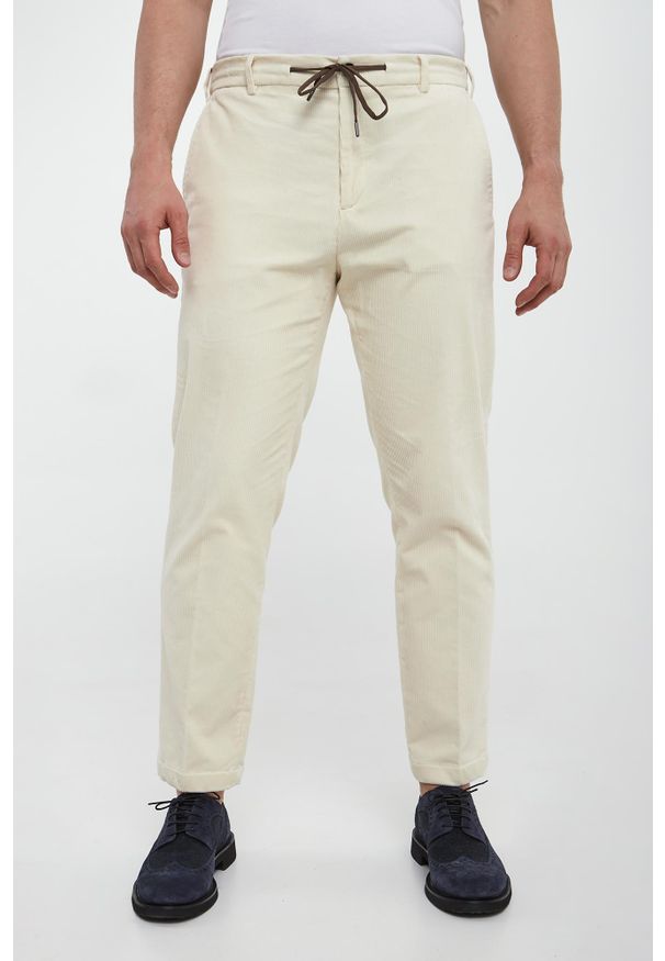 Liu Jo - Spodnie męskie sztruksowe LIU JO. Materiał: sztruks