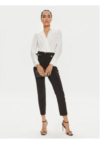 Elisabetta Franchi Body CB-007-46E2 Biały Regular Fit. Kolor: biały. Materiał: jedwab, wiskoza #3