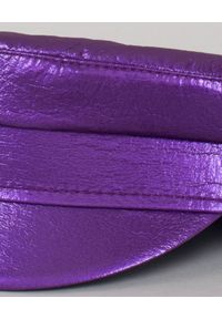 RUSLAN BAGINSKIY - Fioletowy kaszkiet. Kolor: różowy, wielokolorowy, fioletowy. Materiał: materiał #5