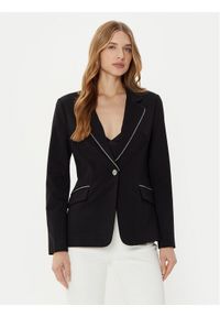 Guess Marynarka W5RN41 KCMU2 Czarny Regular Fit. Kolor: czarny. Materiał: syntetyk #1