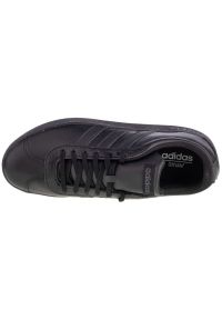 Adidas - Buty adidas Vl Court 2.0 M FW3774 czarne. Okazja: na co dzień. Zapięcie: sznurówki. Kolor: czarny. Materiał: syntetyk, materiał. Szerokość cholewki: normalna #2