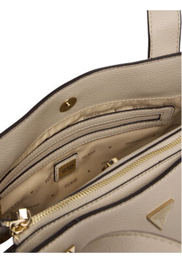 Guess Torebka Evie HWBG96 64220 Beżowy. Kolor: beżowy. Materiał: skórzane