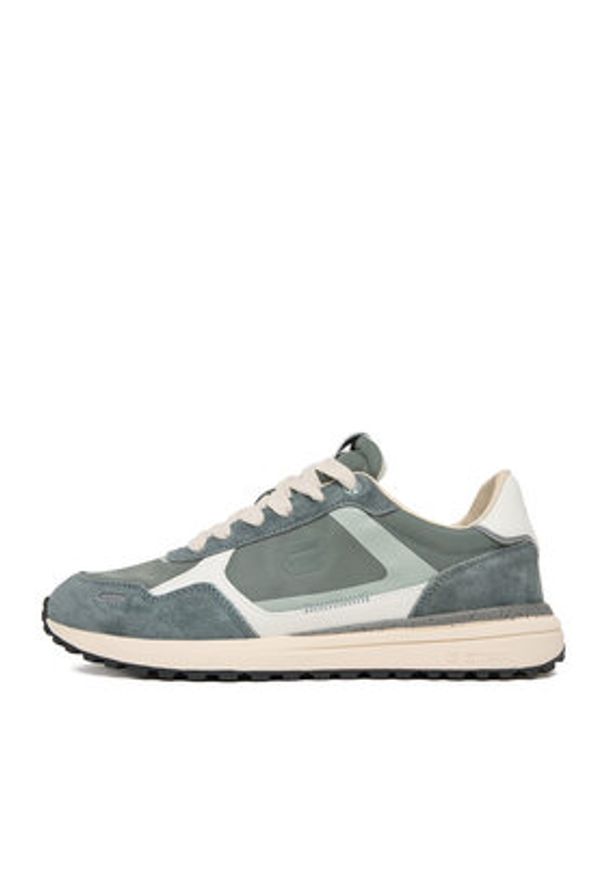 G-Star RAW - G-Star Raw Sneakersy EO-XAVI-01 Zielony. Kolor: zielony. Materiał: materiał