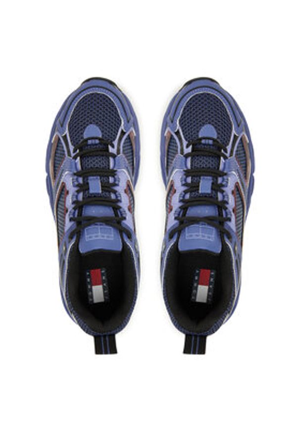 Tommy Jeans Sneakersy Archive '97 EN0EN02857 Niebieski. Kolor: niebieski. Materiał: skóra