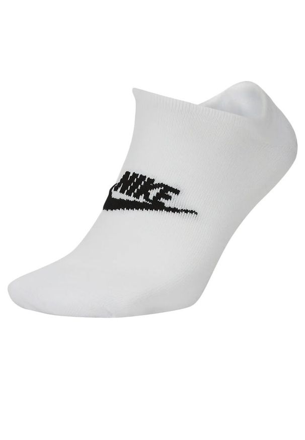 Skarpetki Nike Sportswear Everyday Essential SK0111-100 - białe. Kolor: biały. Materiał: bawełna, tkanina, poliester, elastan