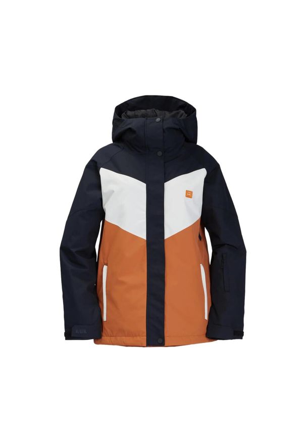 Kurtka narciarska damska Billabong Adiv Good Life. Kolor: brązowy. Materiał: poliester. Sezon: zima. Sport: narciarstwo