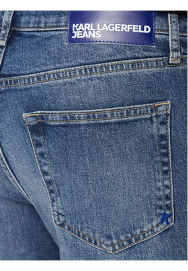 Karl Lagerfeld Jeans Jeansy 245D1104 Niebieski Slim Fit. Kolor: niebieski