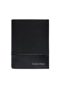Mały Portfel Męski Calvin Klein. Kolor: czarny