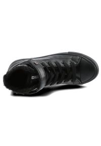 Big-Star - Sneakersy BIG STAR V274542FW20 Czarny. Okazja: na co dzień. Zapięcie: rzepy. Kolor: czarny. Materiał: jeans, futro, skóra ekologiczna, guma. Szerokość cholewki: normalna #3