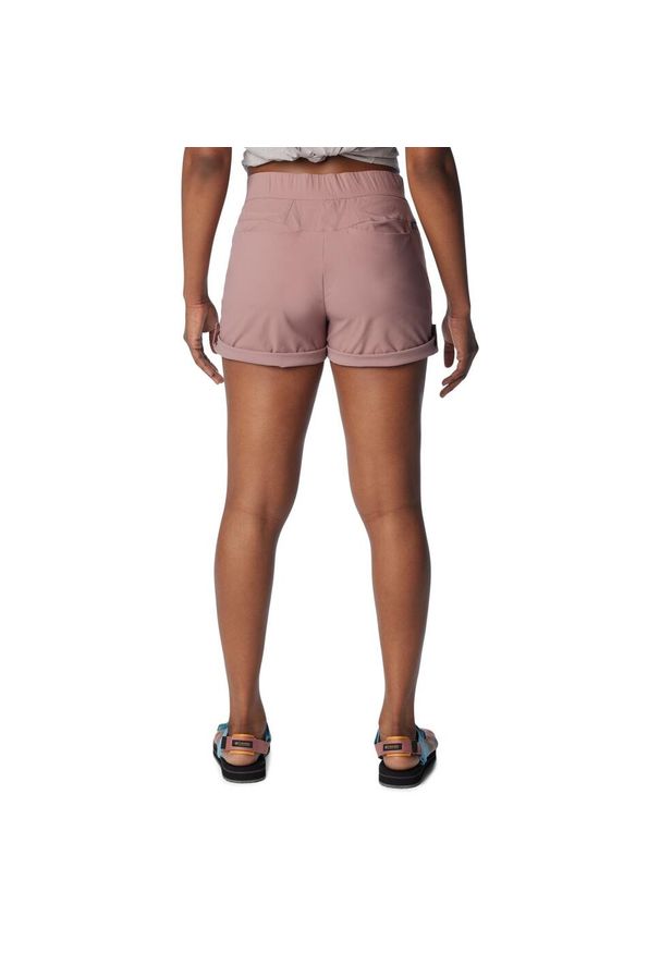 columbia - Spodenki krótkie damskie Columbia Firwood Camp II Short. Kolor: różowy. Długość: krótkie