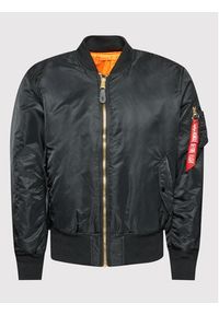 Alpha Industries Kurtka bomber Ma-1 100101 Czarny Regular Fit. Kolor: czarny. Materiał: syntetyk #8