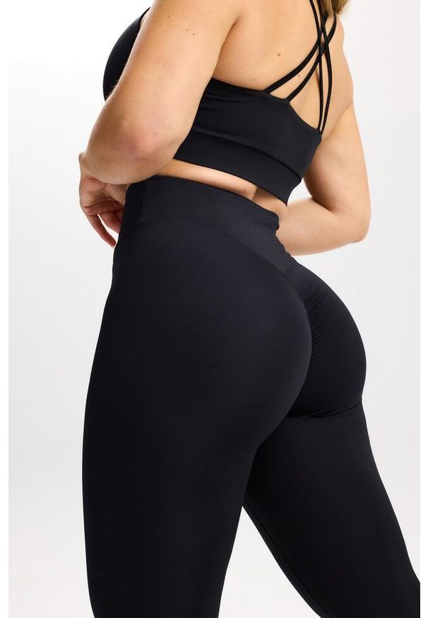 ROUGH RADICAL - Damskie legginsy sportowe fitness Rough Radical Pure Flow Long. Kolor: czarny. Sport: fitness