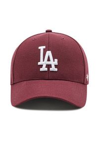47 Brand Czapka z daszkiem Los Angeles Dodgers B-MVP12WBV-KMA Bordowy. Kolor: czerwony. Materiał: materiał #3