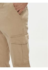 Jack & Jones - Jack&Jones Joggery Marco 12186889 Beżowy Slim Fit. Kolor: beżowy. Materiał: bawełna #3