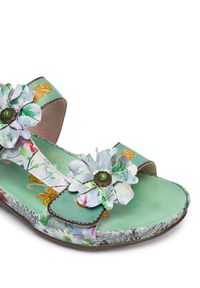 Laura Vita Sandały Liloo 06 Kolorowy. Materiał: skóra. Wzór: kolorowy #4