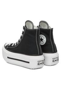 Converse Trampki Chuck Taylor All Star Lift Double Stack A12975C Czarny. Kolor: czarny. Materiał: materiał #3