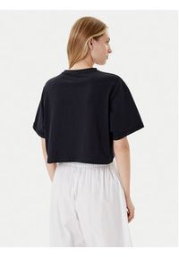 Ellesse T-Shirt Alberta Crop SGS04484 Czarny Regular Fit. Kolor: czarny. Materiał: bawełna #5